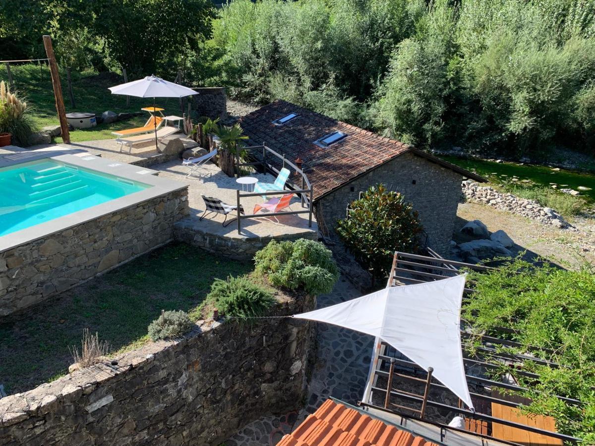 Villa Mühle am Fluß Mulazzo Exterior foto
